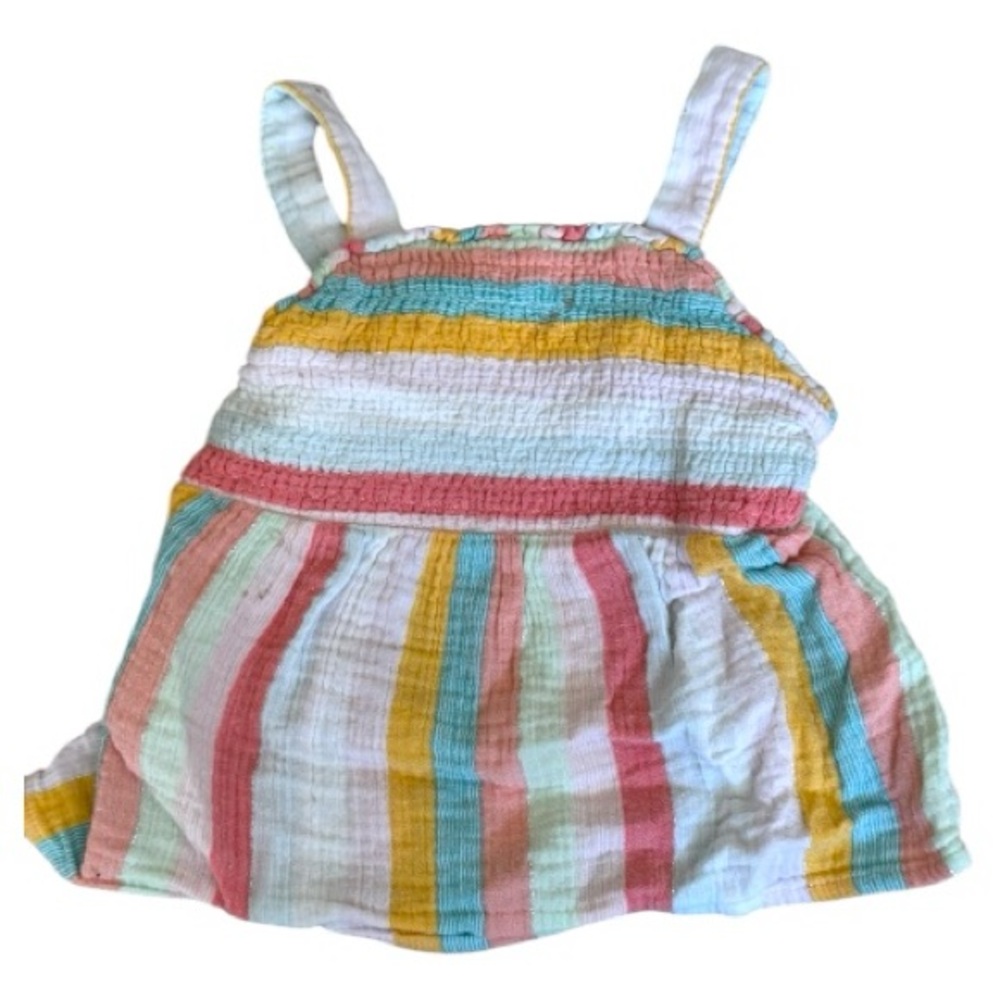 Cat & Jack smocked gauze top for toddler girls- Size 3T
